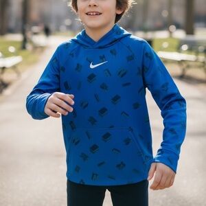 Nike Blue Boys' Hoodie